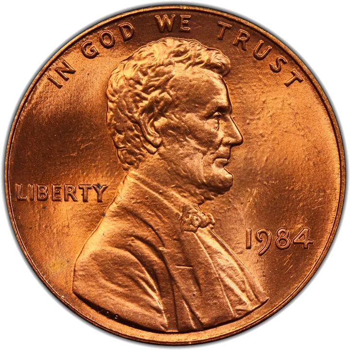 1984 doubled ear penny